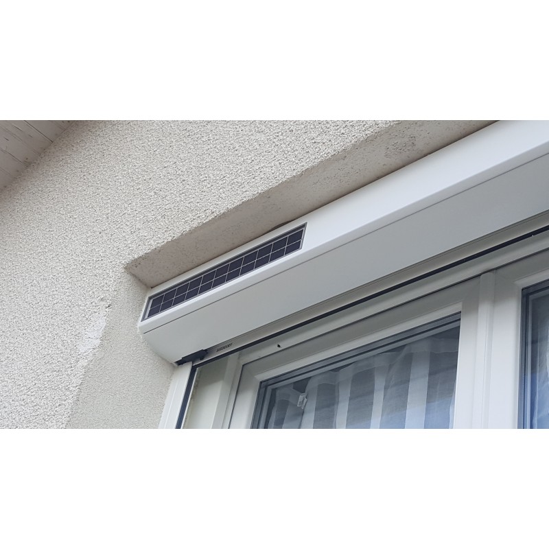 VOLET ROULANT BUBENDORFF SOLAIRE ID+ SUR MESURE PETIT COFFRE ALU